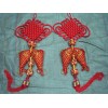 手工艺编织中国结挂双鱼