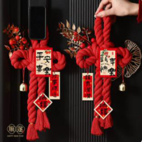 【75号商位】新年万字中国结